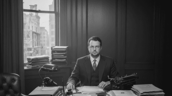 Ricky Eckhardt at work on marketplace systems